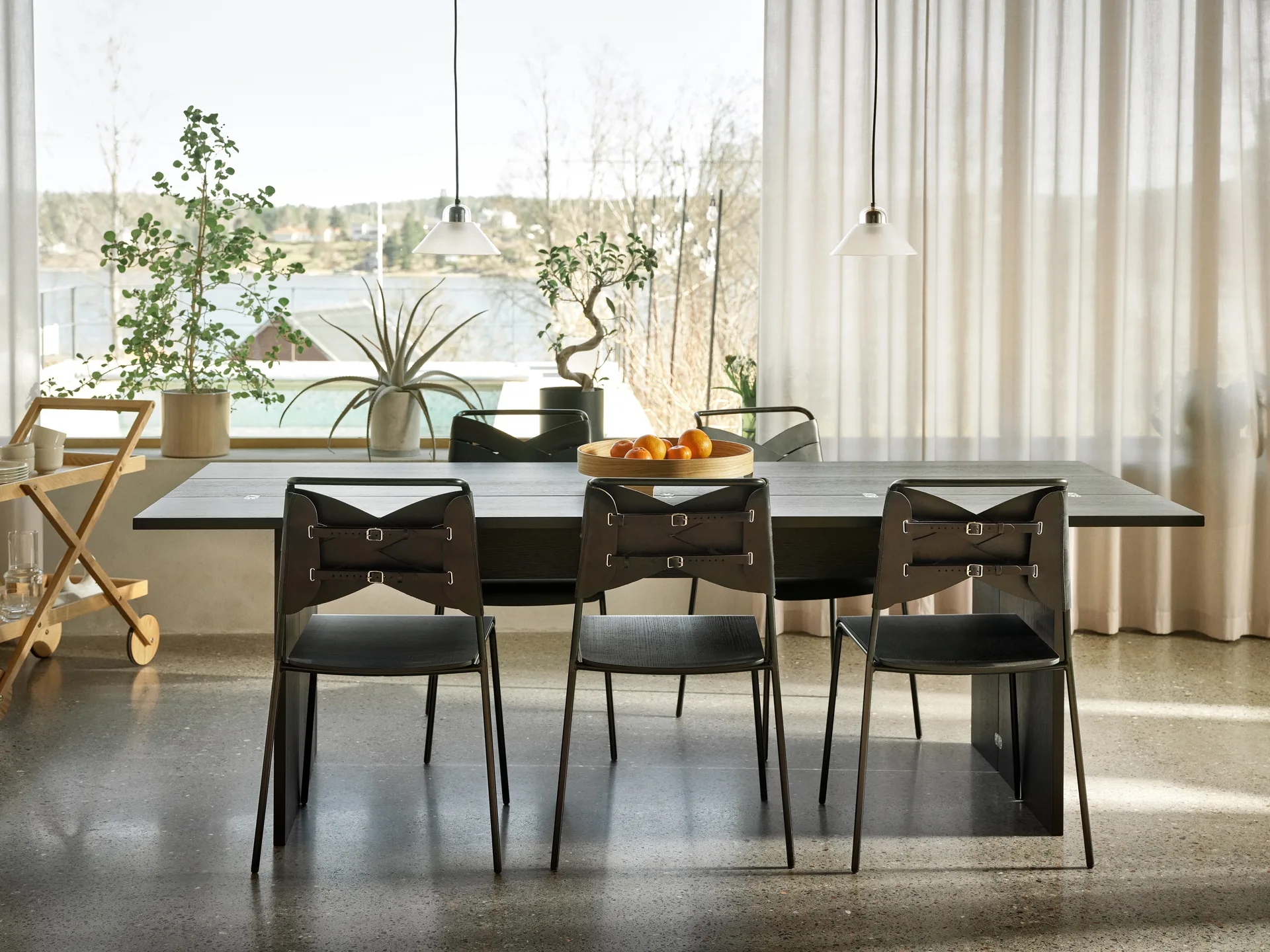 Flip tafel, Zwart 230 cm Design House Stockholm