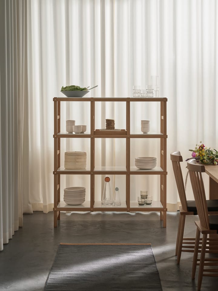 Frame rek hoog - Eiken-wit - Design House Stockholm