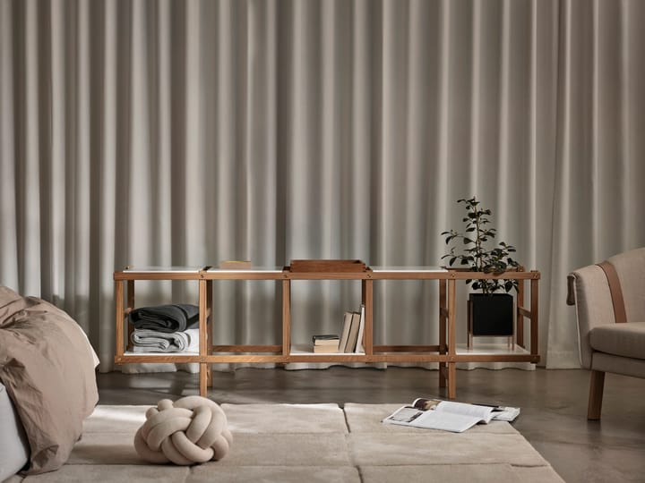 Frame rek laag, Eiken-wit Design House Stockholm