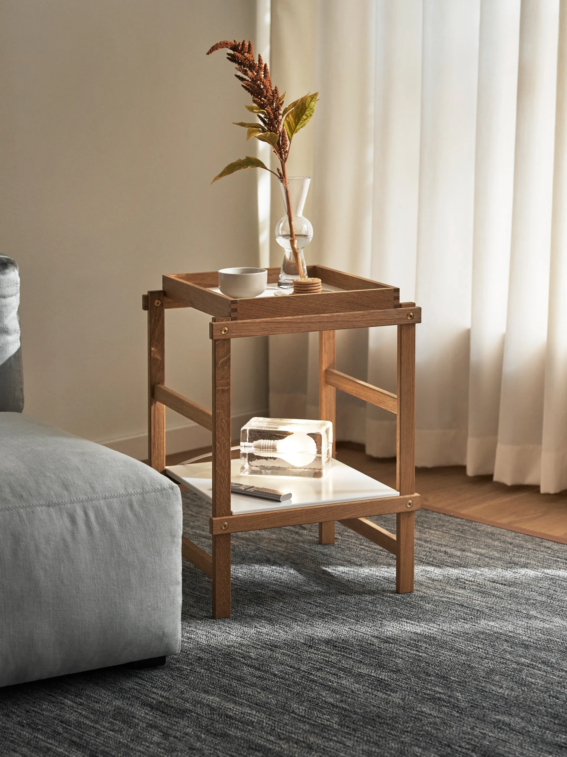Frame rek S 58 cm, Eiken-wit Design House Stockholm