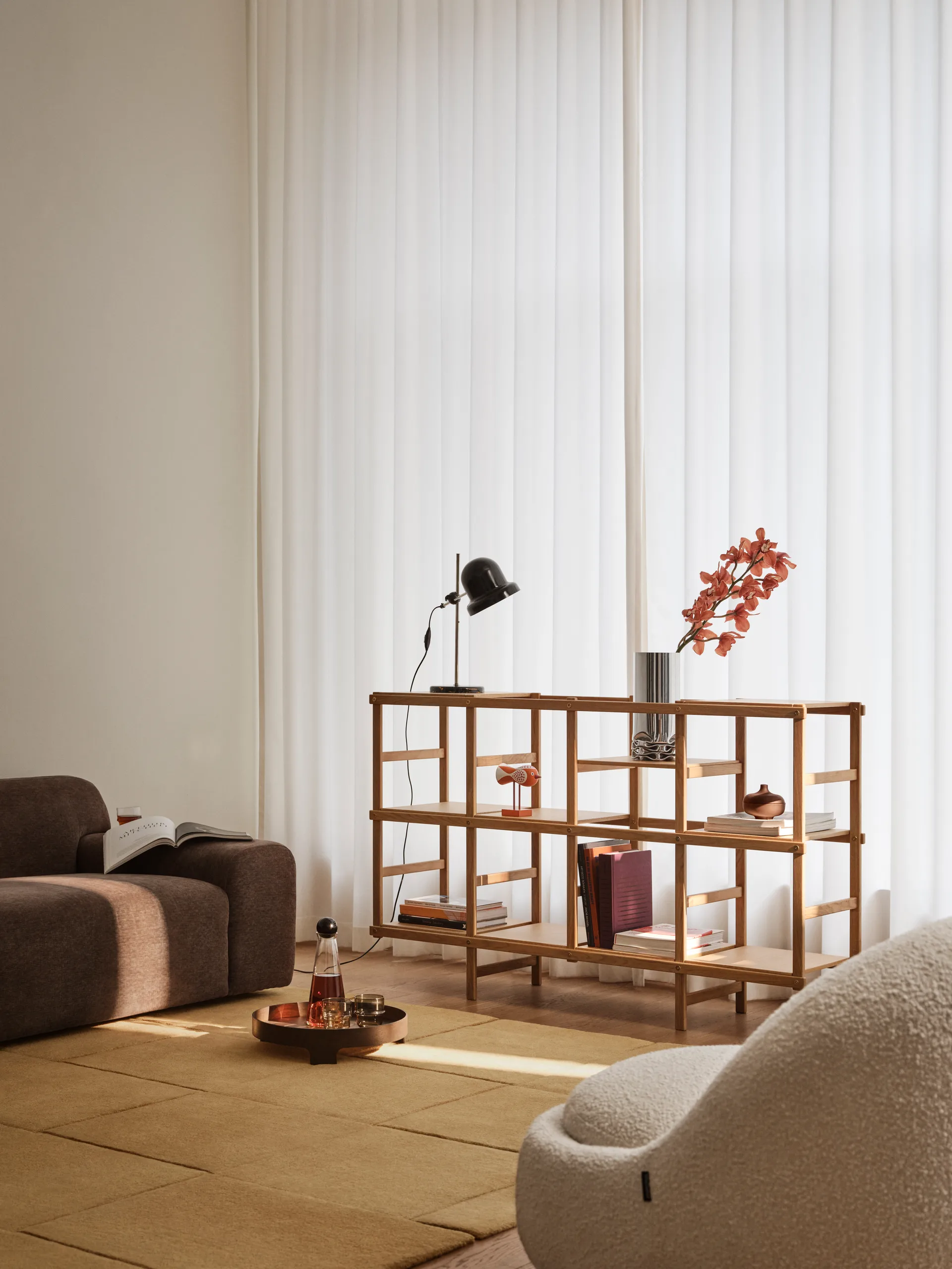Frame wandplank M 154 cm, Eiken Design House Stockholm