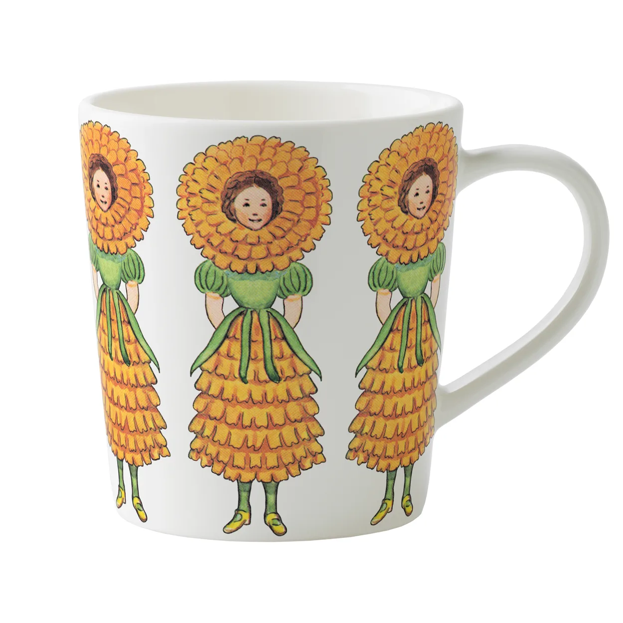 Design House Stockholm Fru Ringblomma mok met oor 40 cl