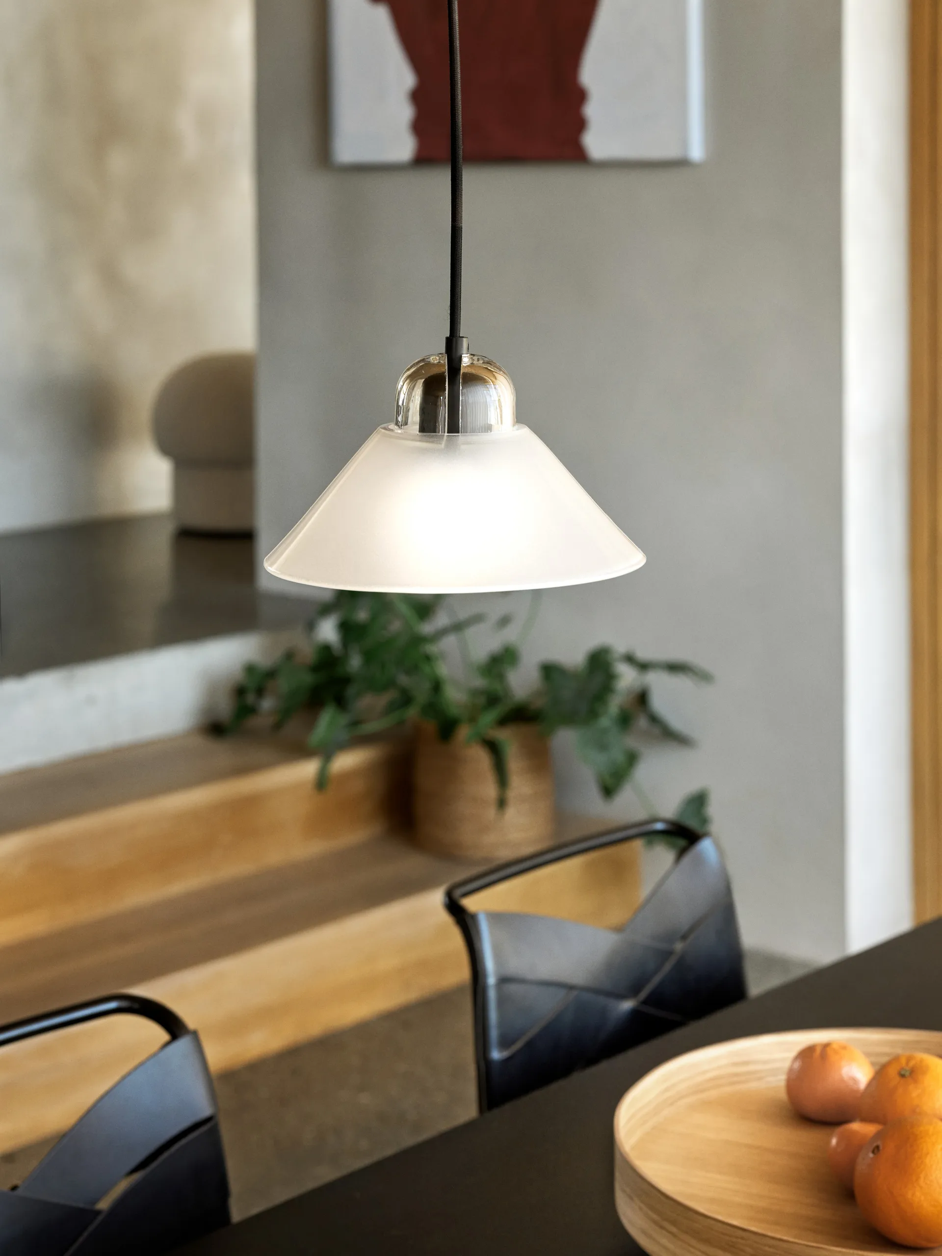 Kalo hanglamp, Wit-zwart Design House Stockholm