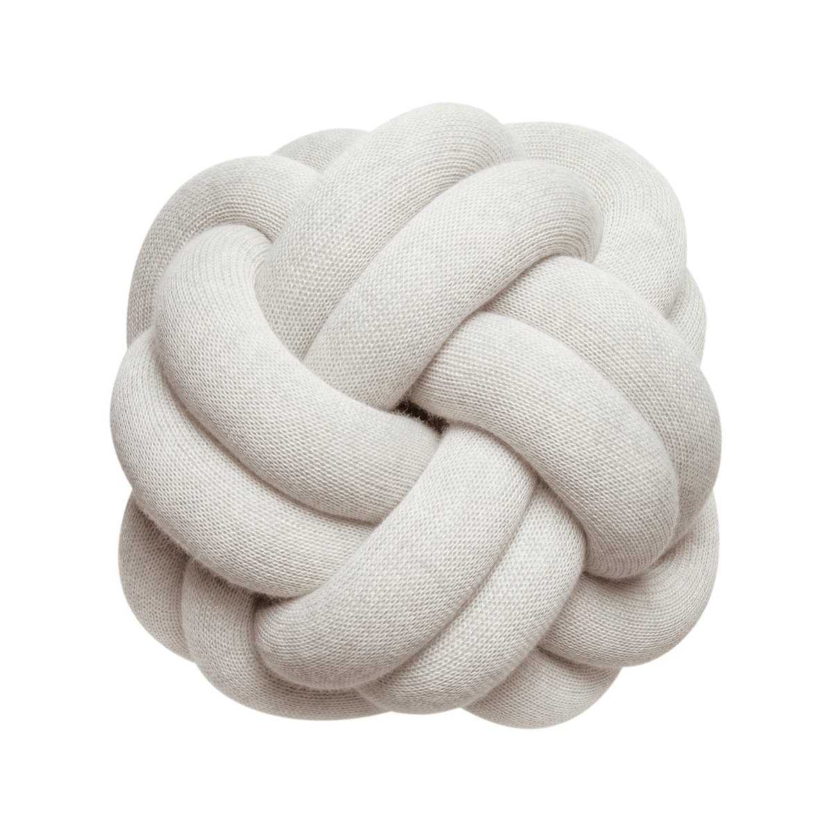 Design House Stockholm Knot kussen Cream | Scandinavisch Interieur | Kussens | Beige