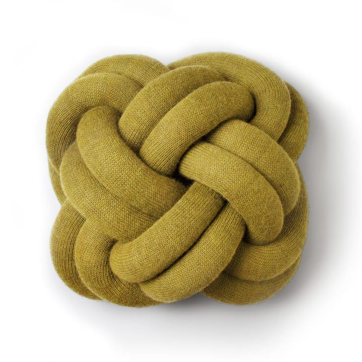 Knot kussen - geel - Design House Stockholm