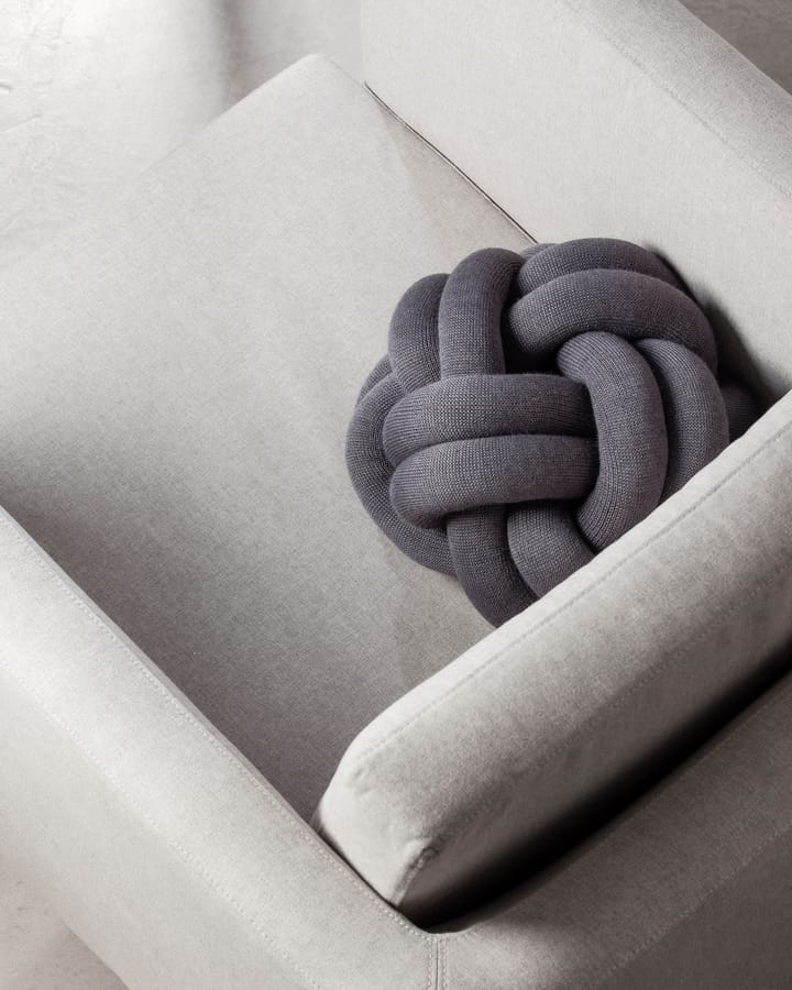 Knot kussen, grijs Design House Stockholm