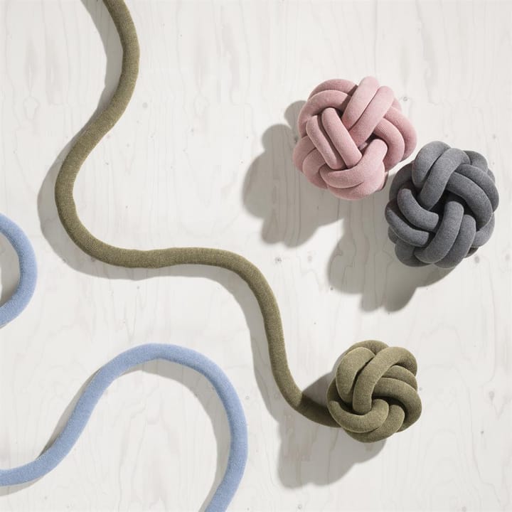 Knot kussen, grijs Design House Stockholm