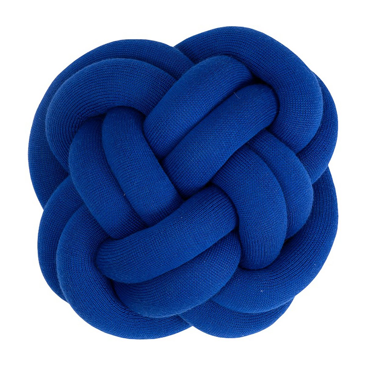 Design House Stockholm Knot kussen Klein Blue | Scandinavisch Interieur | Kussens | Blauw