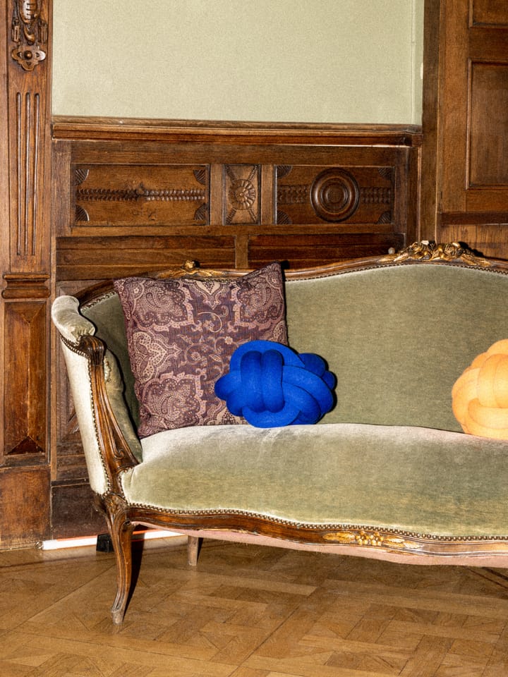 Knot kussen, Klein Blue Design House Stockholm