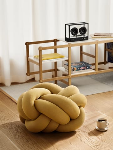 Knot kussen M - Yellow - Design House Stockholm