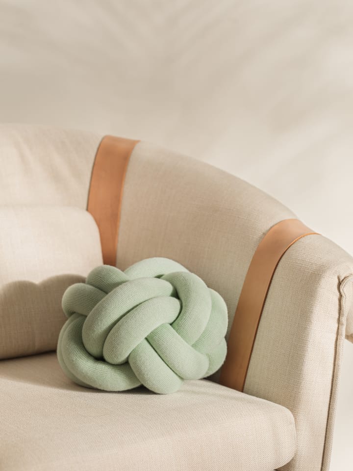 Knot kussen, Mint green Design House Stockholm