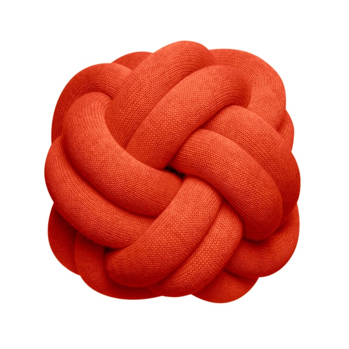 Knot kussen - Tomato red - Design House Stockholm