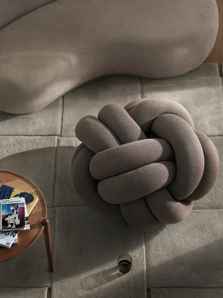 Knot kussen XL, Brown Design House Stockholm