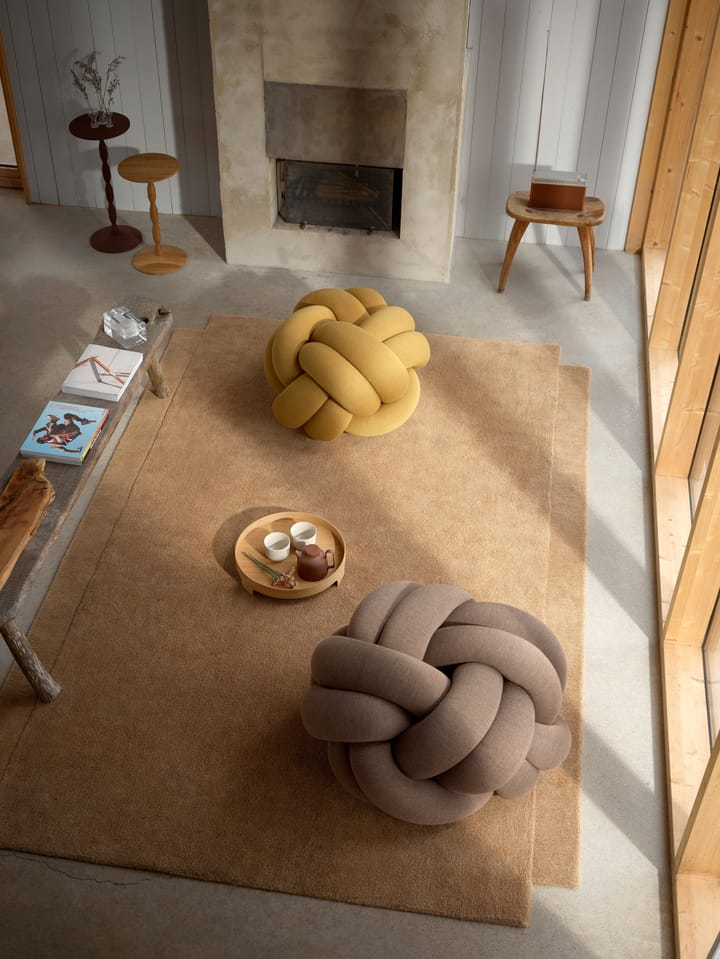 Knot kussen XL, Brown Design House Stockholm