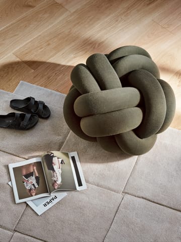 Knot kussen XL - Forest Green - Design House Stockholm