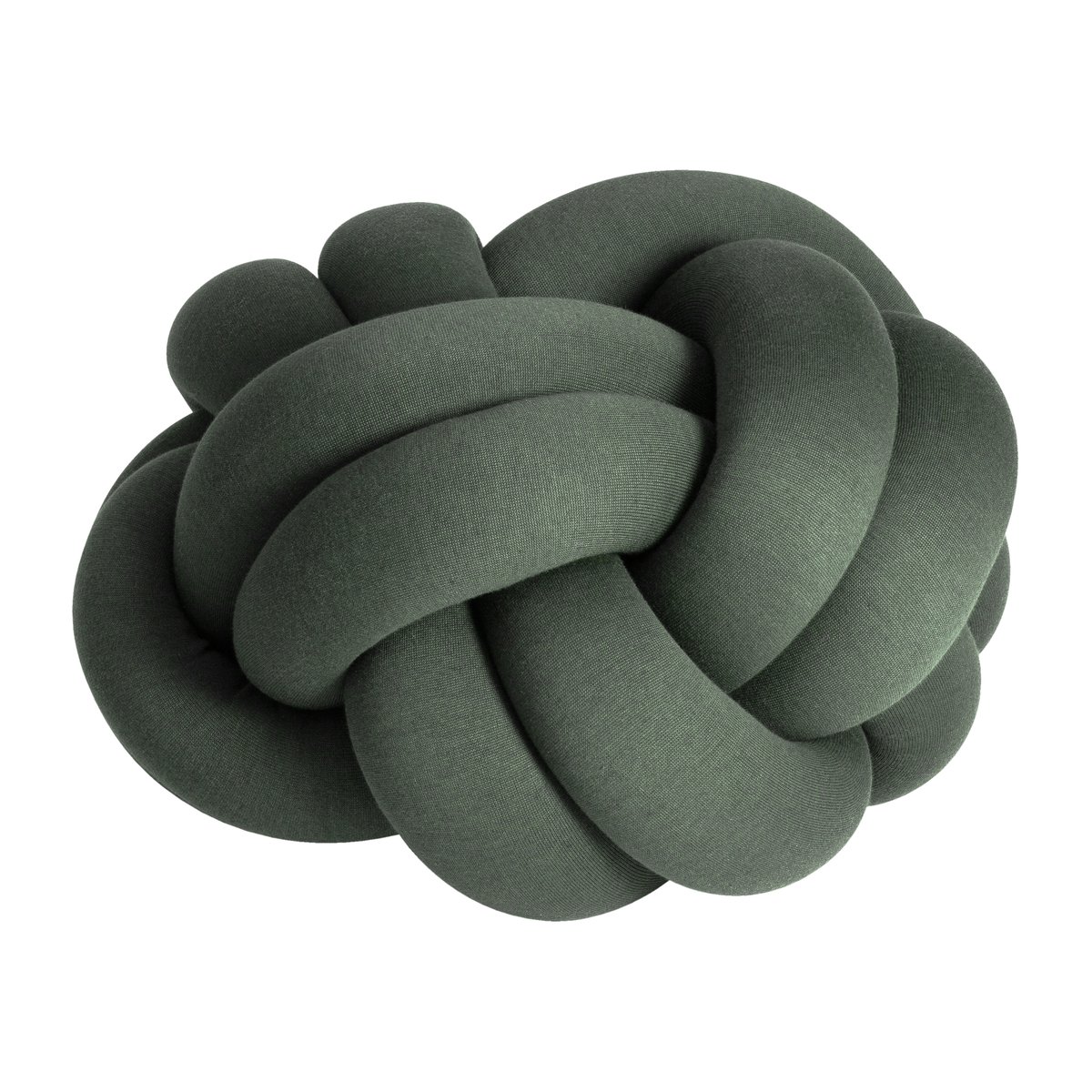 Design House Stockholm Knot kussen XL Forest Green | Scandinavisch Interieur | Poefs en hockers | Groen