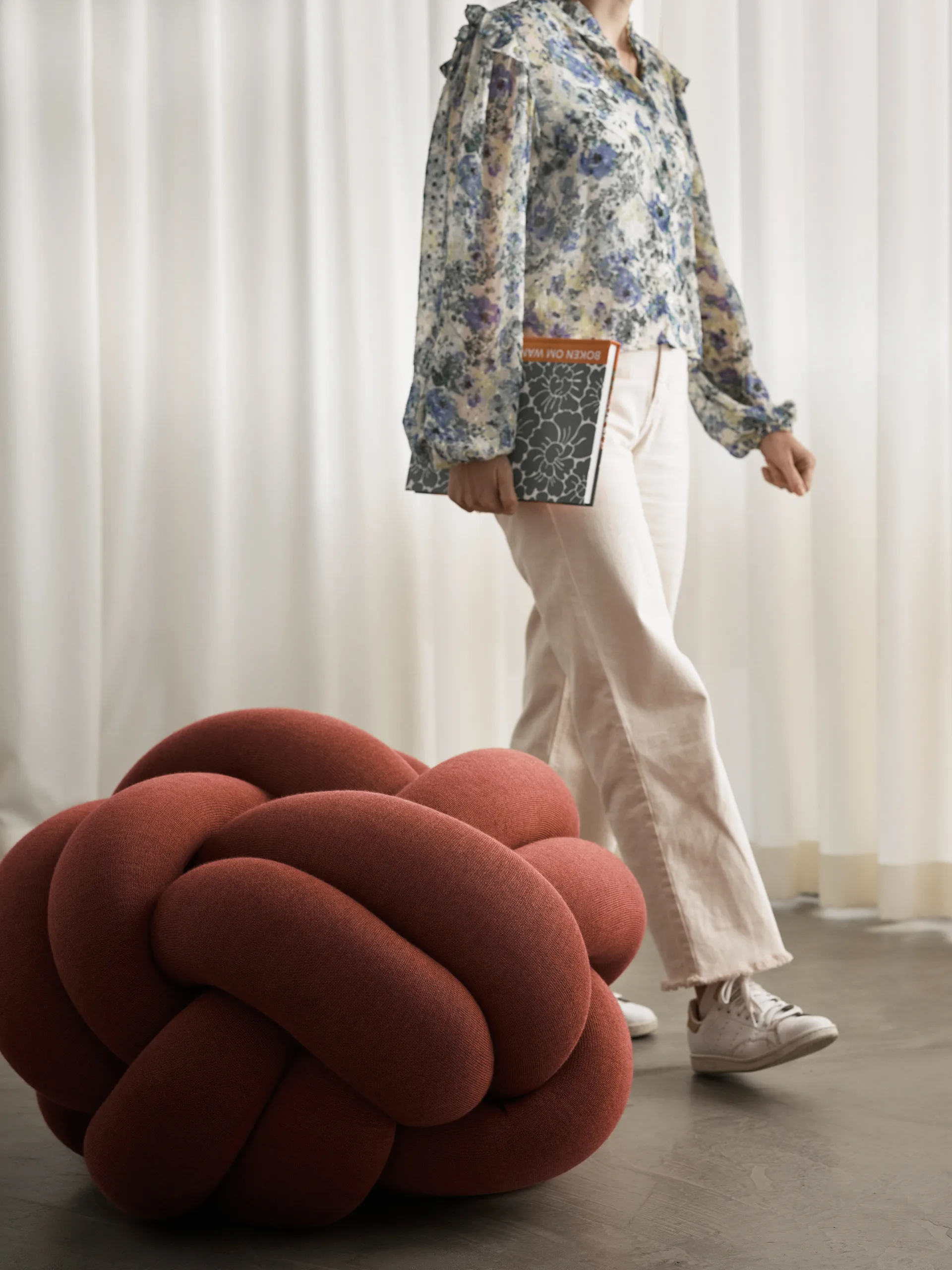 Knot kussen XL, Ochre Design House Stockholm