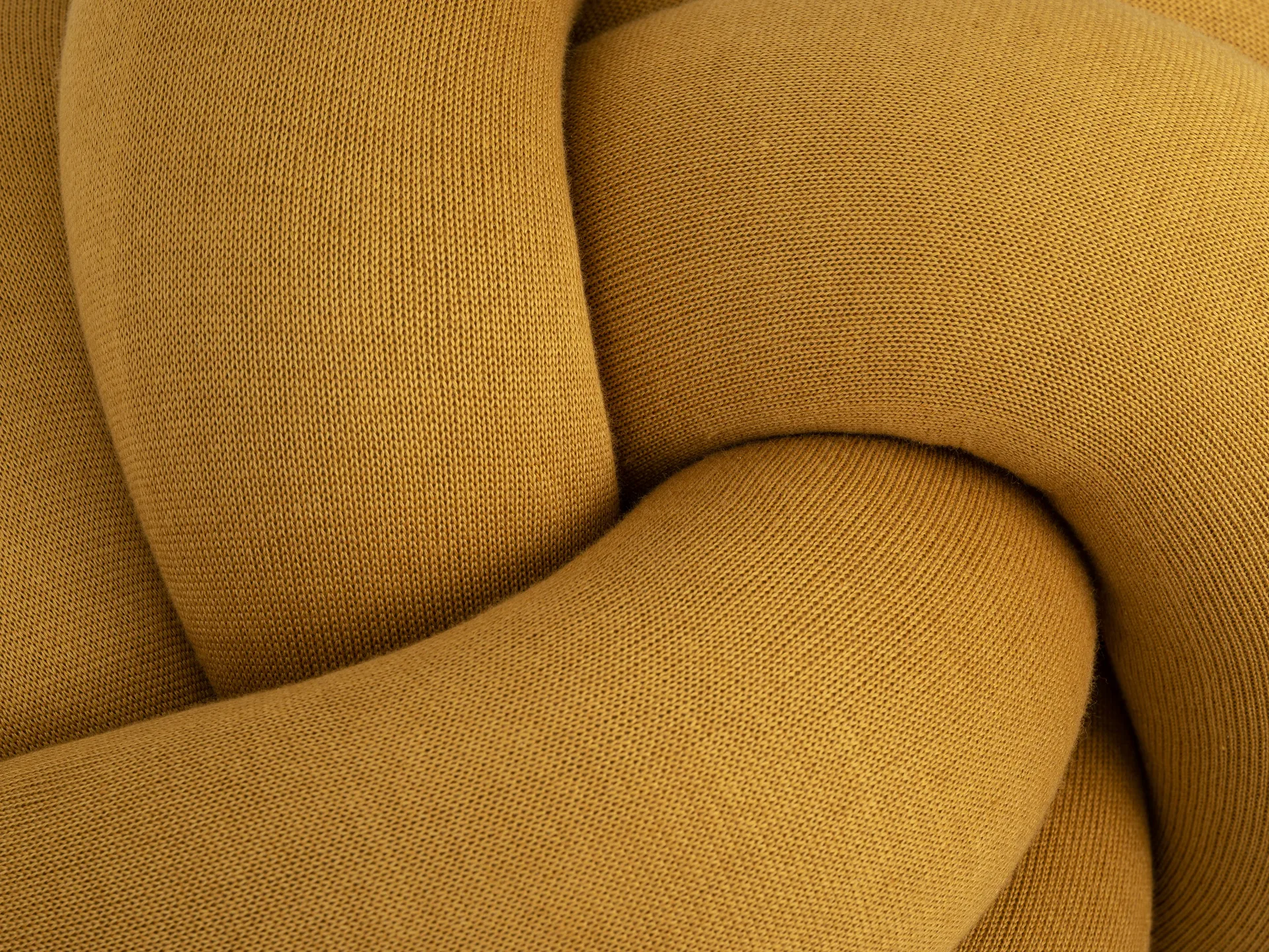 Knot kussen XL, Yellow Design House Stockholm