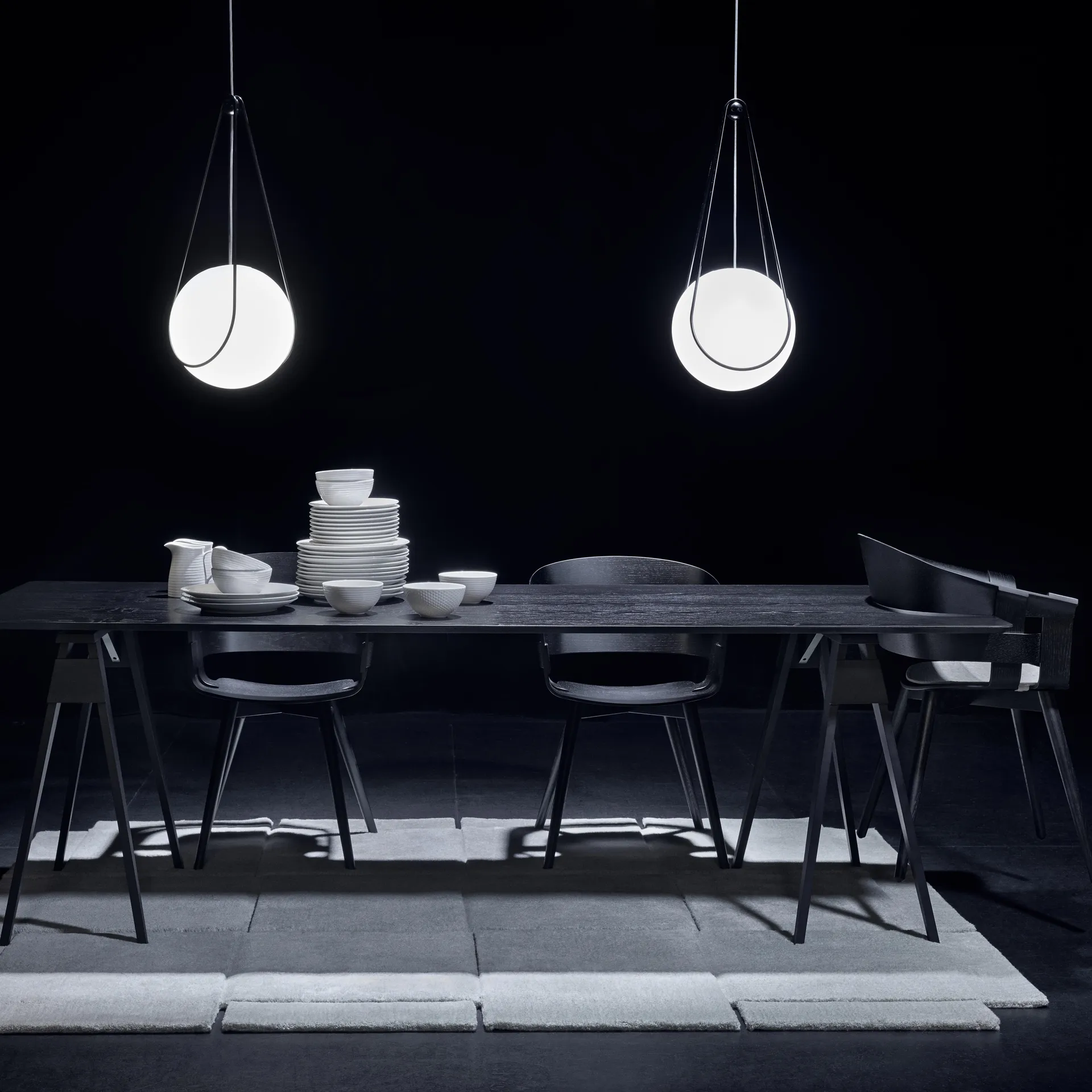 Kosmos houder zwart, middel Design House Stockholm