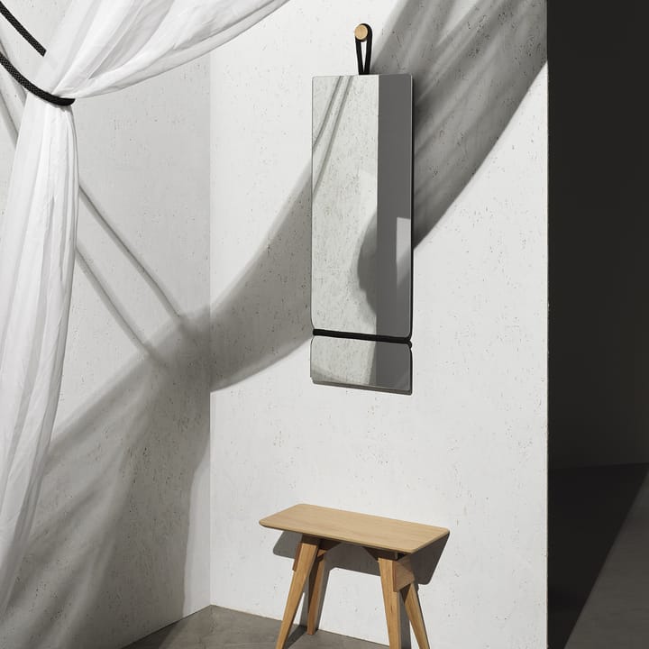 Lasso spiegel, Helder-zwart Design House Stockholm