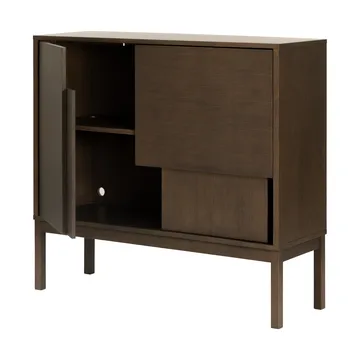 Layer dressoir - Donker eiken, 120x110, met poten - Design House Stockholm