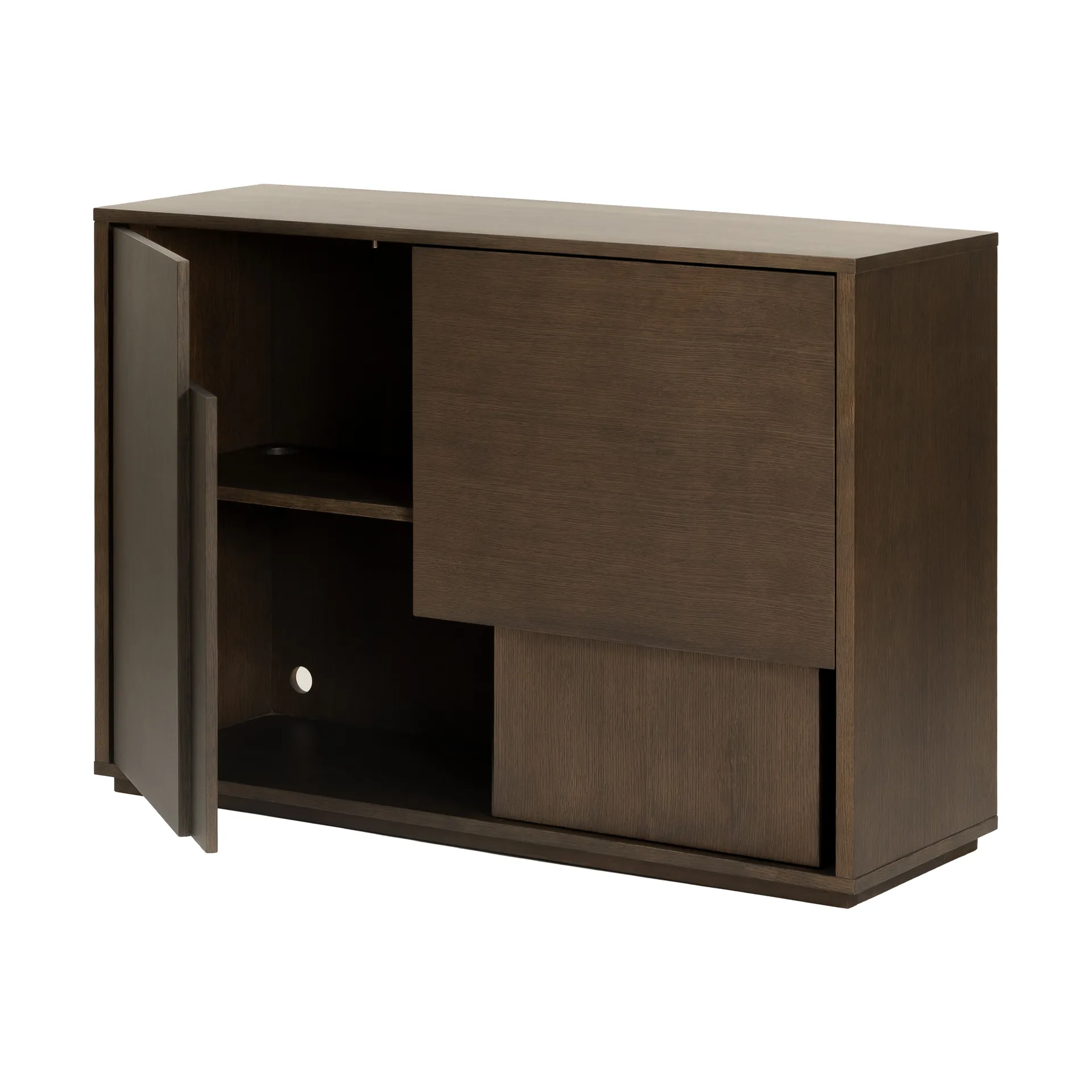Layer dressoir, Donker eiken, 120x82 cm Design House Stockholm