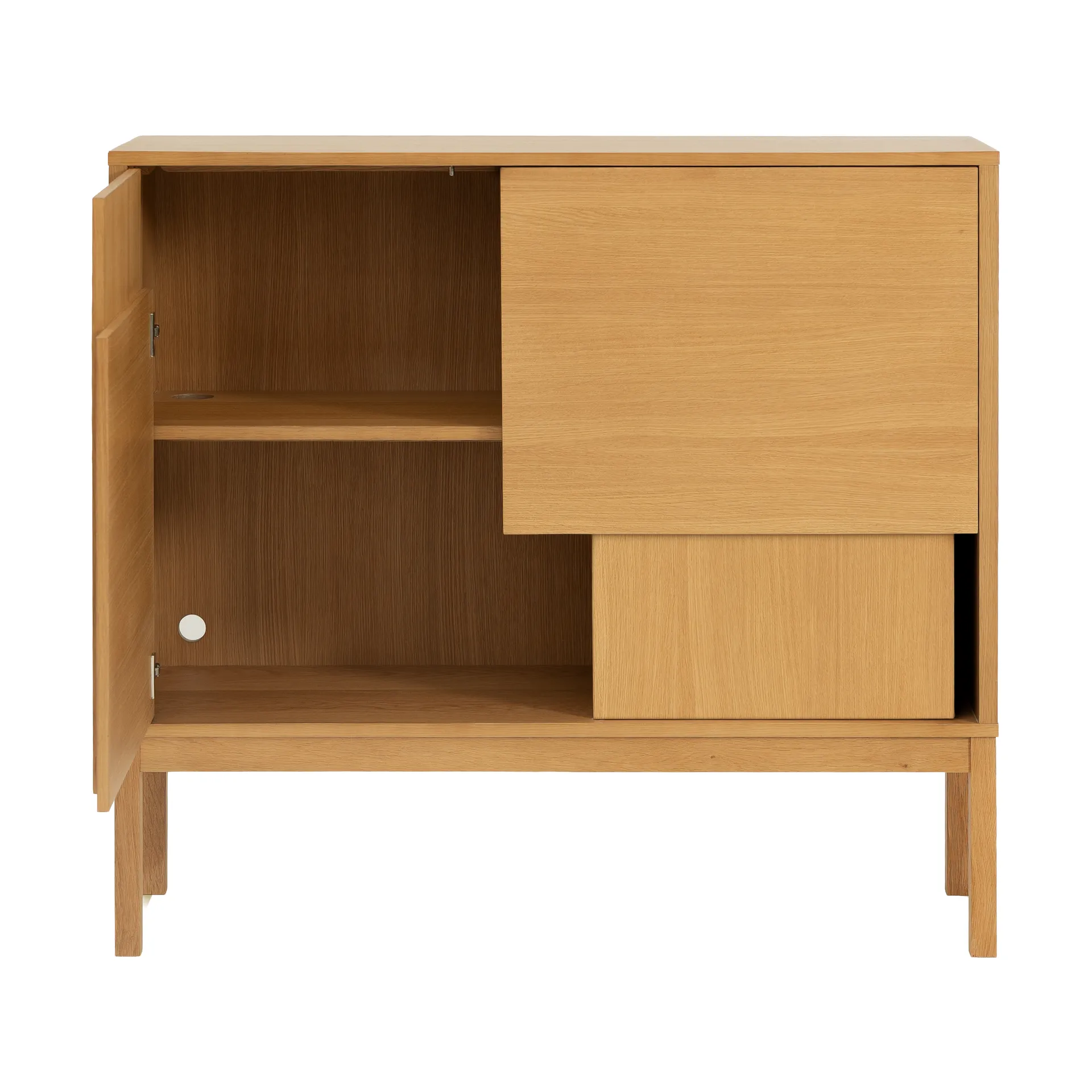 Layer dressoir, Eiken, 120x110, met poten Design House Stockholm