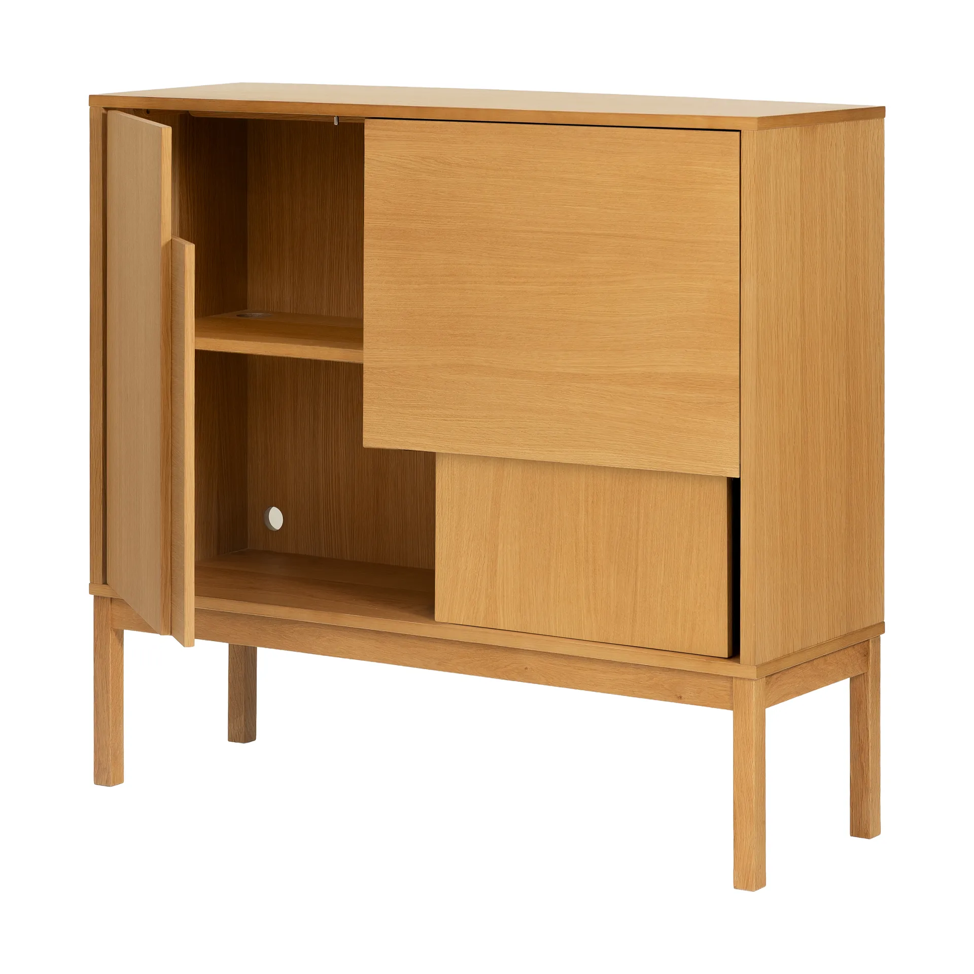 Layer dressoir, Eiken, 120x110, met poten Design House Stockholm