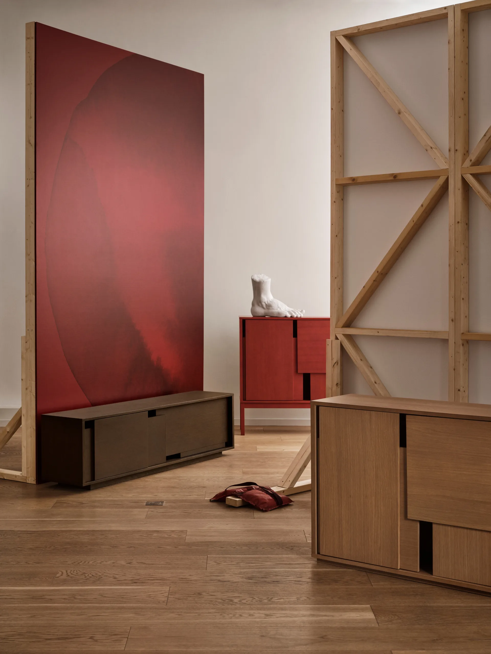 Layer dressoir, Eiken, 120x82 cm Design House Stockholm