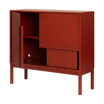 Layer dressoir - Rood, 120x110, met poten - Design House Stockholm