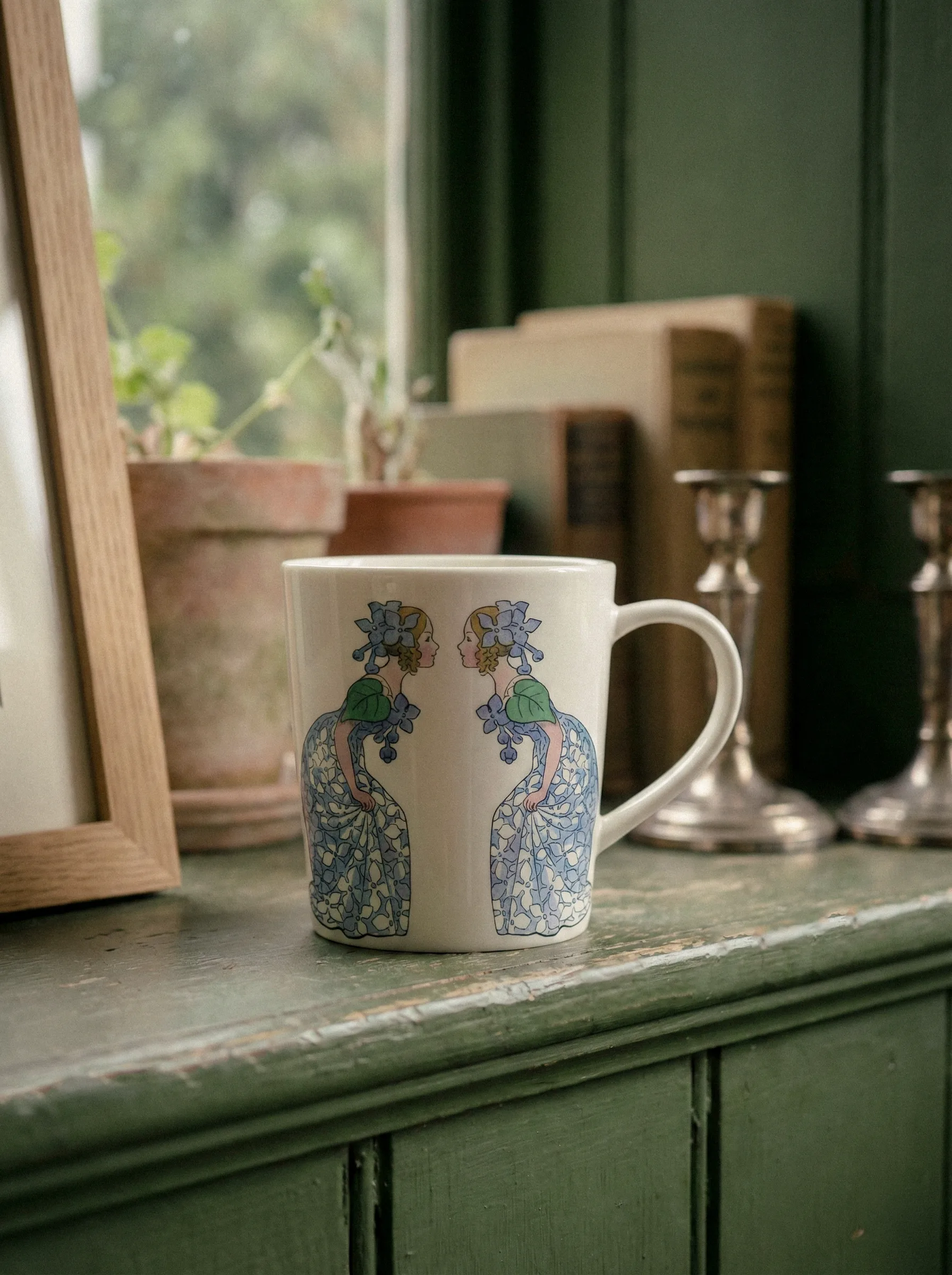 Lilac mok, 40 cl, met handvat Design House Stockholm