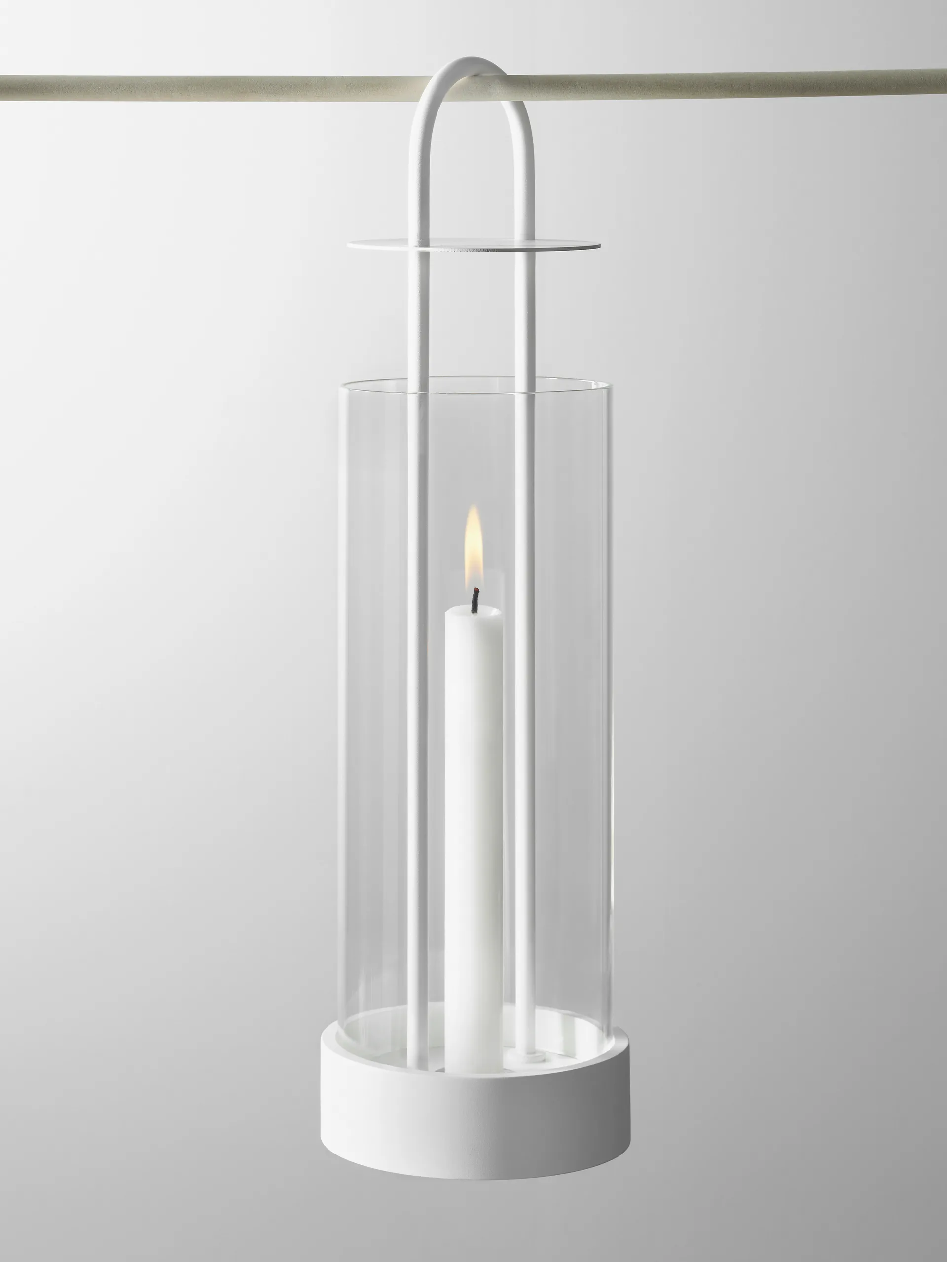 Lotus windlicht, wit Design House Stockholm