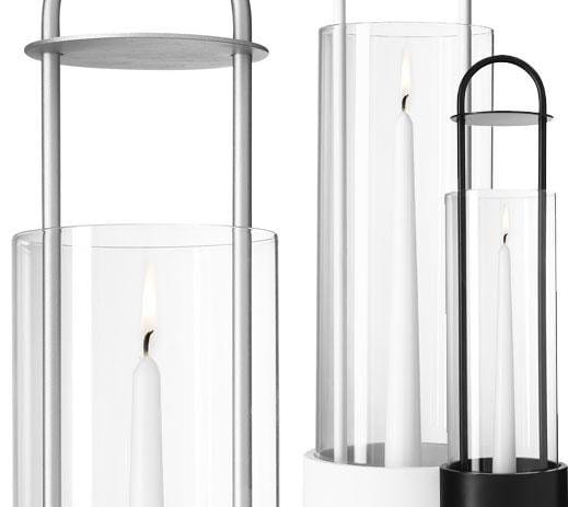 Lotus windlicht, wit Design House Stockholm