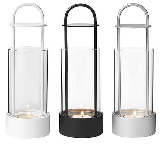 Lotus windlicht, wit Design House Stockholm