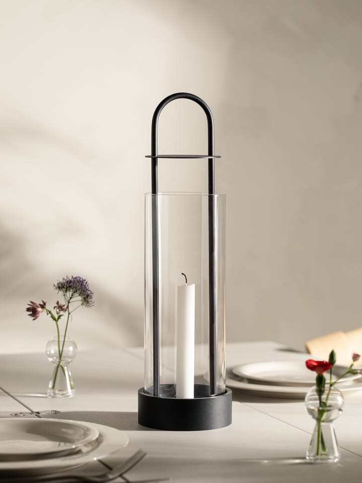 Lotus windlicht, zwart Design House Stockholm