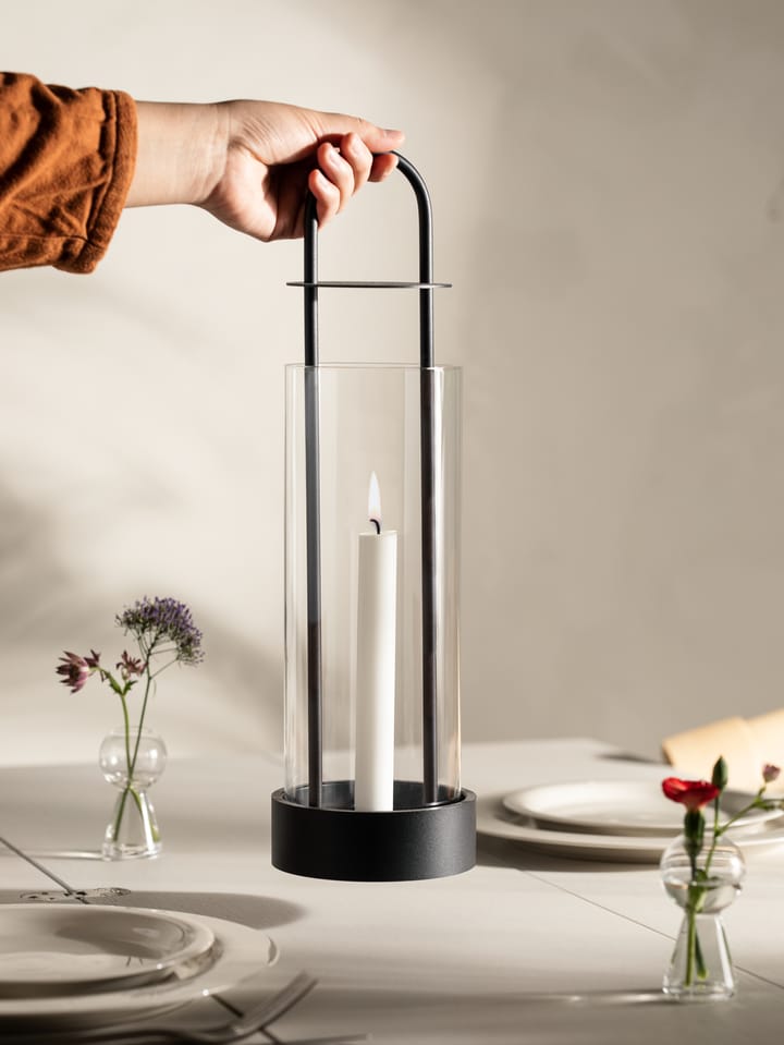 Lotus windlicht, zwart Design House Stockholm