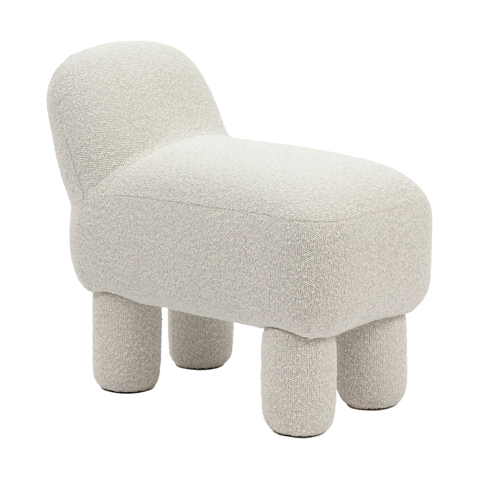 Lulu zitpoef 36x65 cm, Cream Design House Stockholm