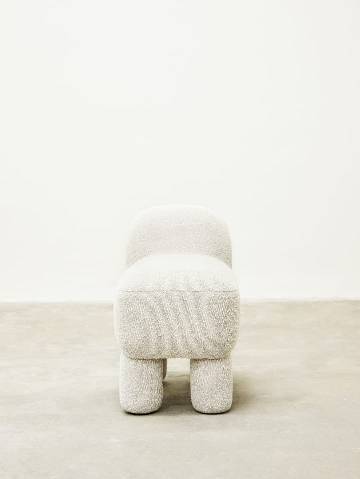 Lulu zitpoef 36x65 cm, Cream Design House Stockholm