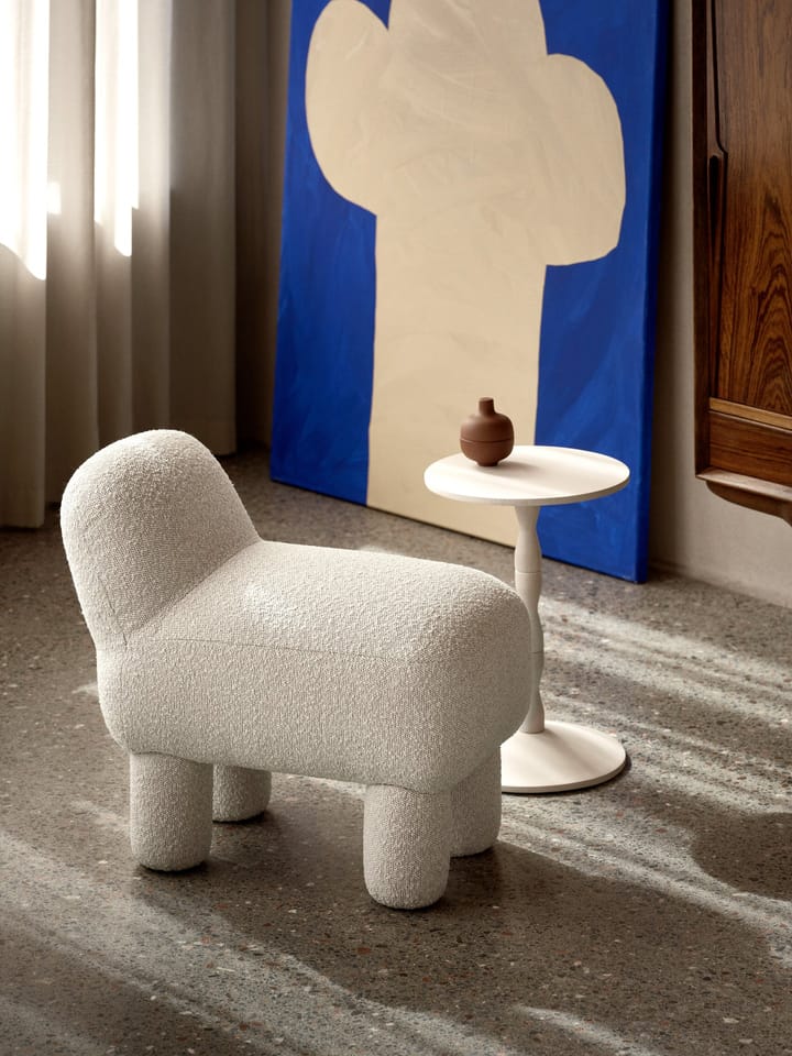 Lulu zitpoef 36x65 cm, Cream Design House Stockholm