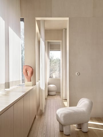 Lulu zitpoef 36x65 cm - Cream - Design House Stockholm
