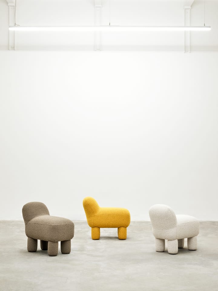 Lulu zitpoef 36x65 cm, Cream Design House Stockholm