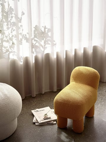 Lulu zitpoef 36x65 cm - Yellow - Design House Stockholm