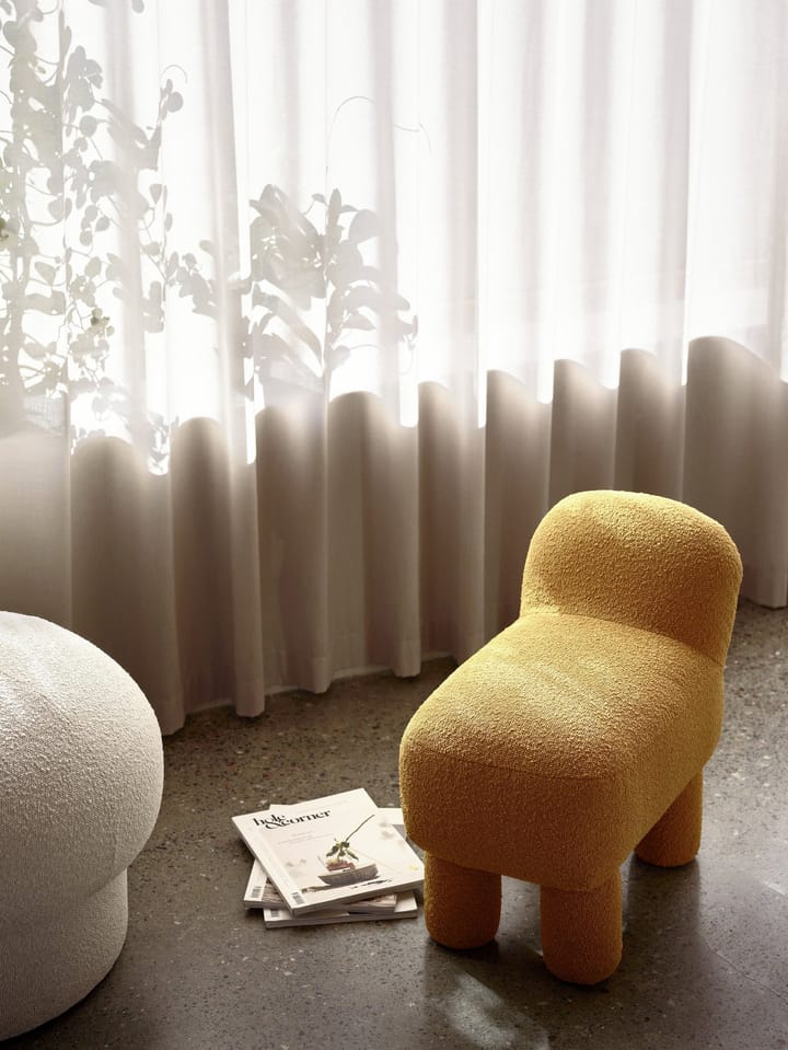 Lulu zitpoef 36x65 cm, Yellow Design House Stockholm