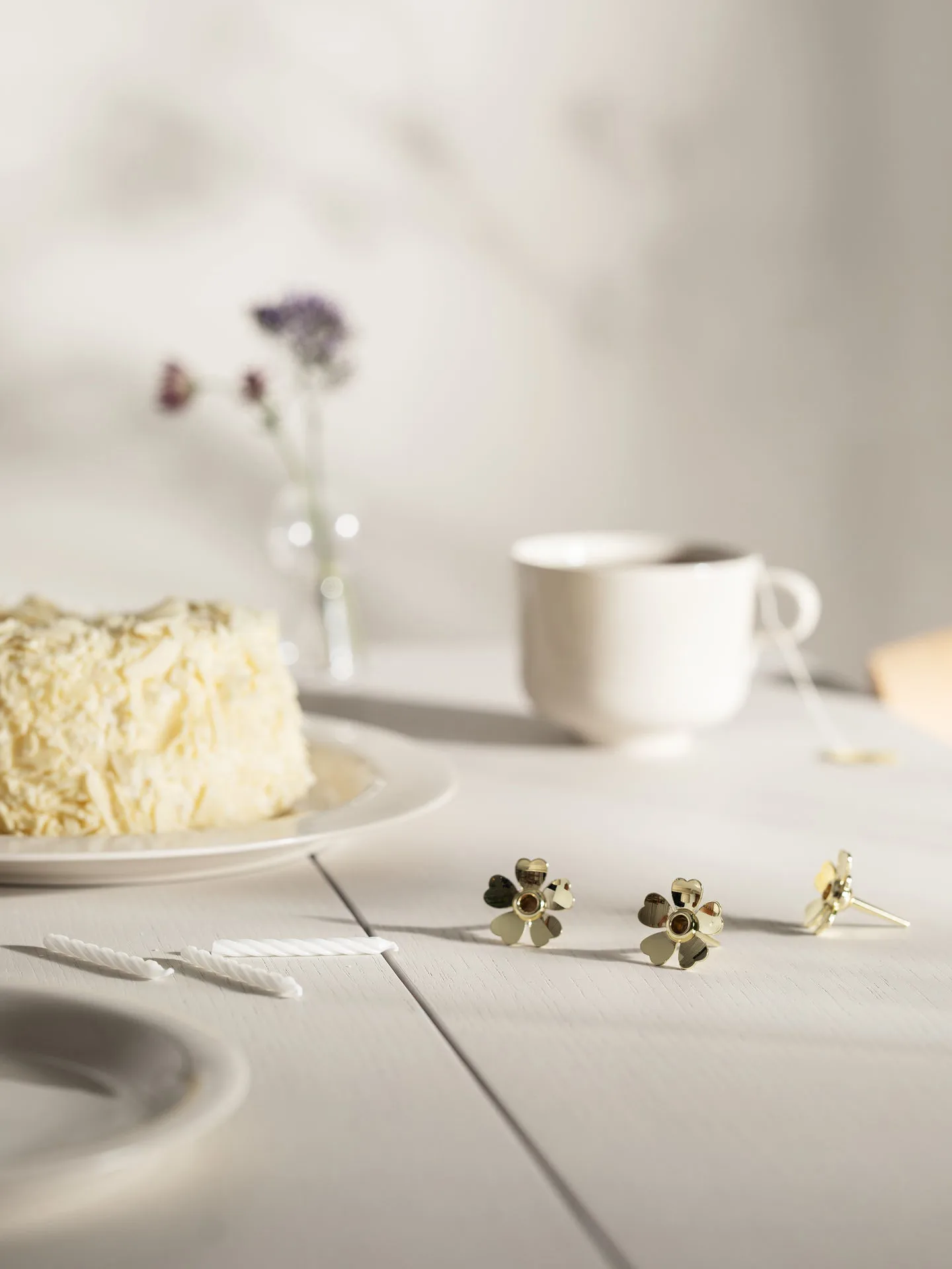 Me to You kaarsenhouder 3-pack, Goud Design House Stockholm