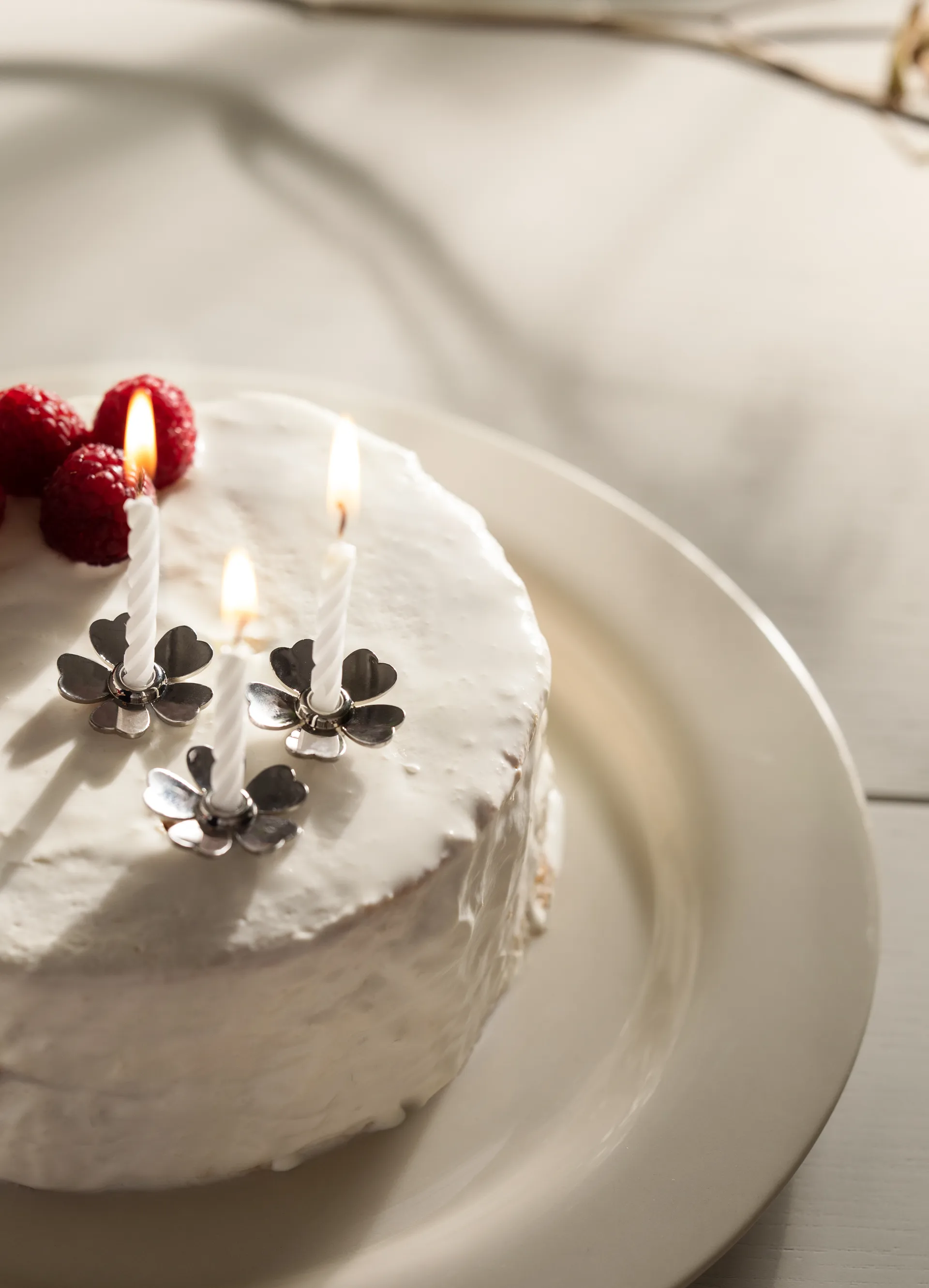 Me to You kaarsenhouder 3-pack, Nikkel Design House Stockholm