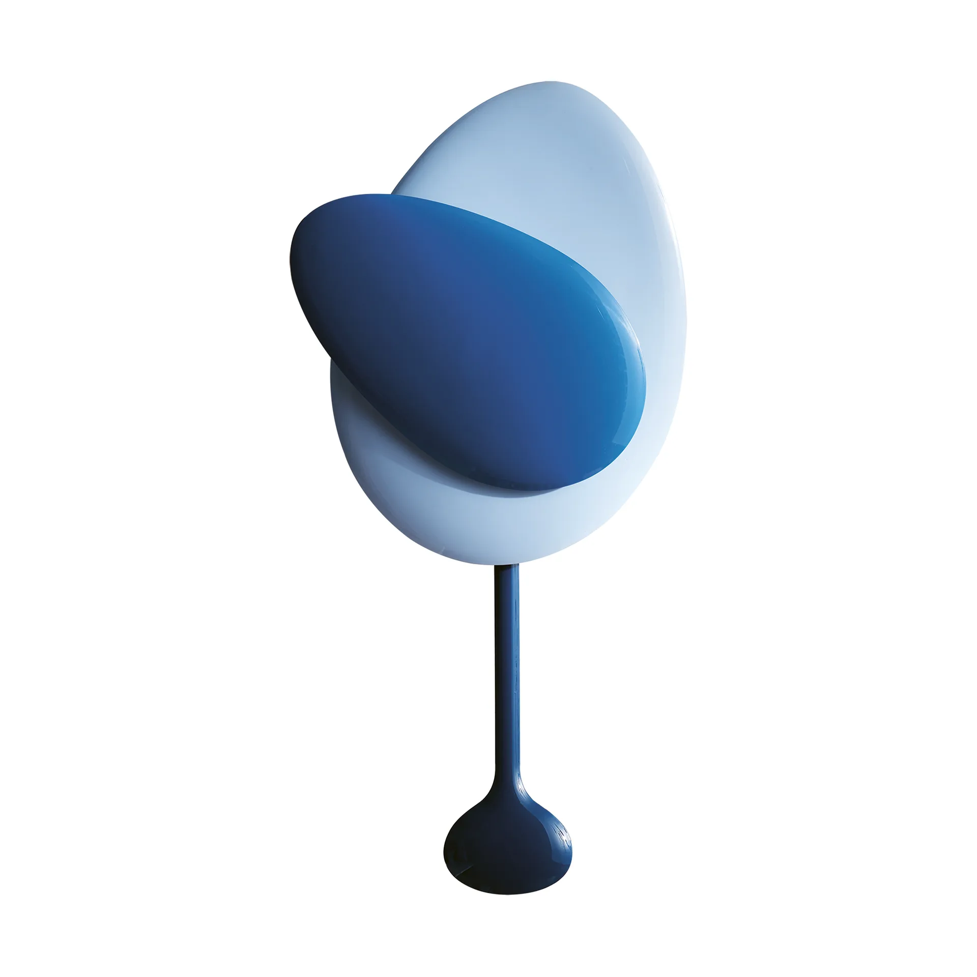 Mellow Clock wandklok, Blue Design House Stockholm