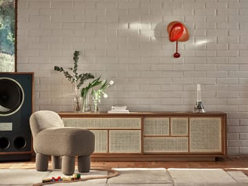 Mellow Clock wandklok - Red - Design House Stockholm