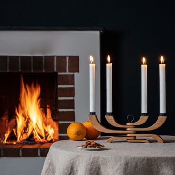 Nordic Light kaarsenhouder 4 armen - Eikenhout - Design House Stockholm