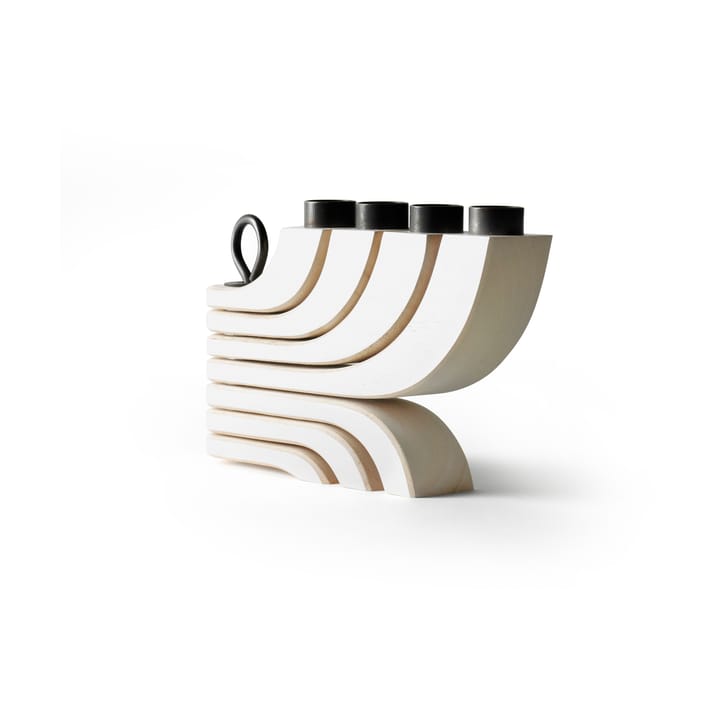 Nordic Light kaarsenhouder 4 armen, wit Design House Stockholm