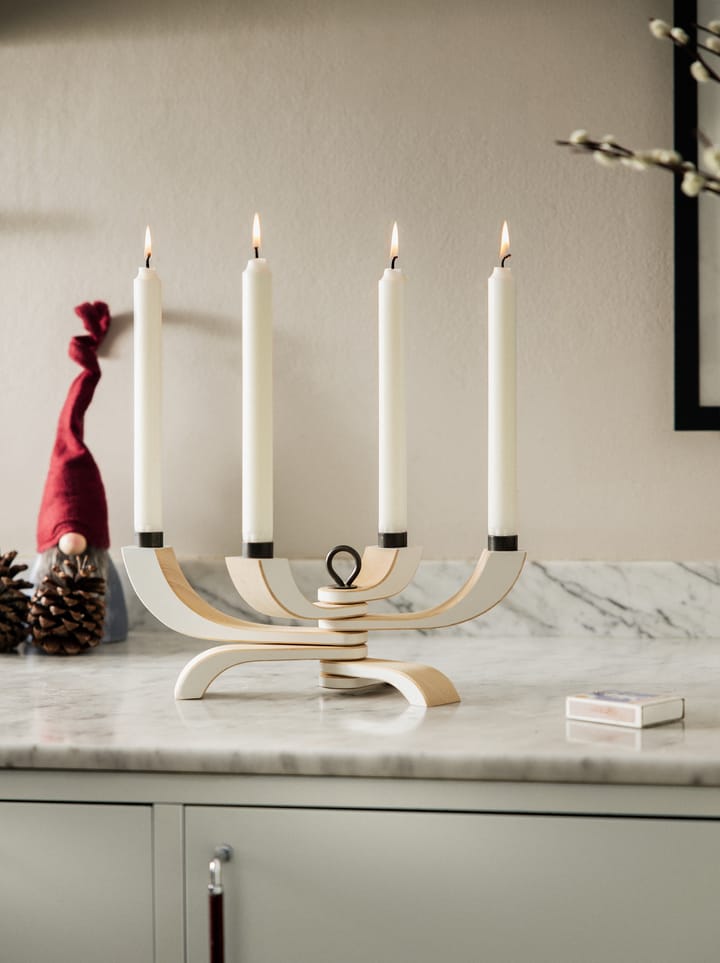 Nordic Light kaarsenhouder 4 armen, wit Design House Stockholm